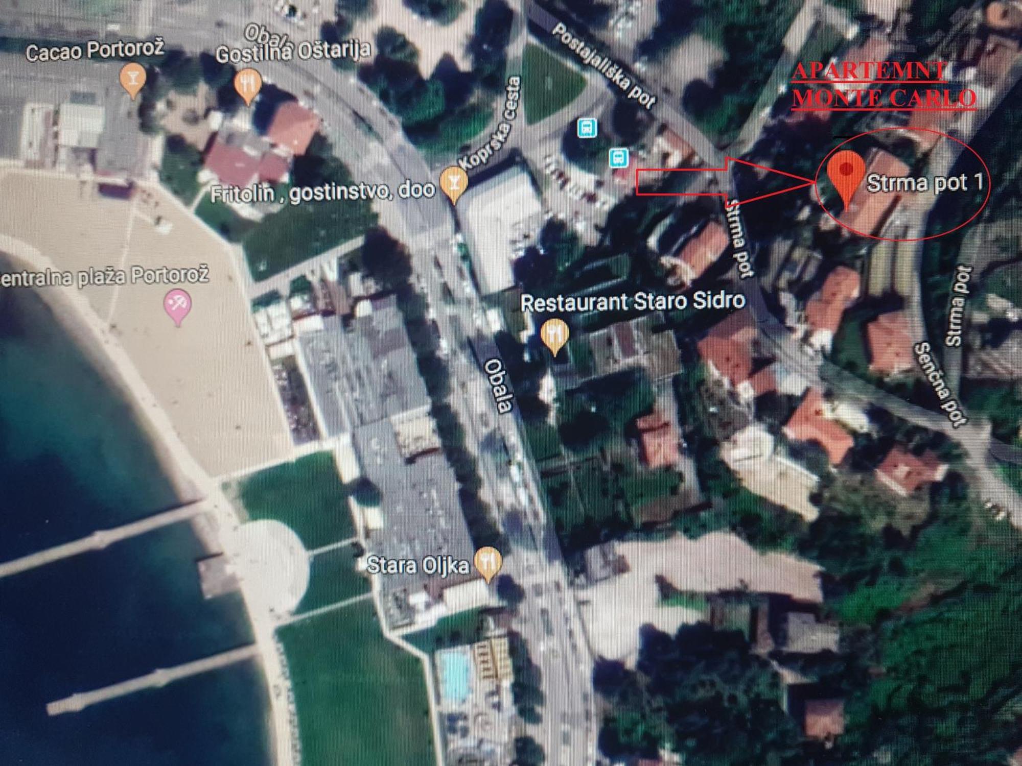 Apartment Monte Carlo Portorose Esterno foto